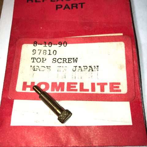 Homelite Top Screw 97810 NEW (HM-1805)