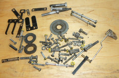 mcculloch d44 chainsaw lot of assorted hardware and small parts