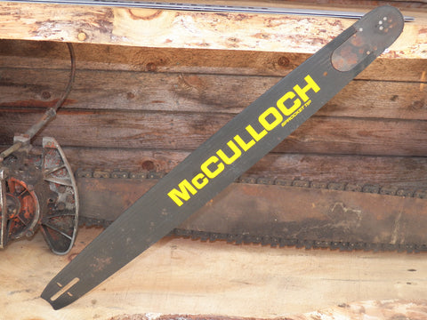 Mcculloch 28" Chainsaw Replaceable Sprocket Nose Bar 94197 NEW