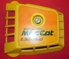 mcculloch maccat 2.3ci 38cc chainsaw air filter cover only
