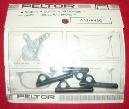 peltor ear muffler guide set of 4 new A42/A42G (bin 509)