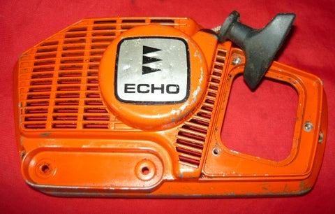echo cs 351 vl chainsaw starter recoil cover and pulley assembly