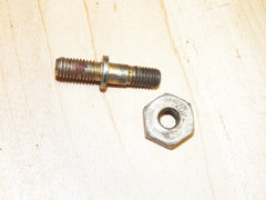 stihl ms200t chainsaw chain bar stud bolt and nut