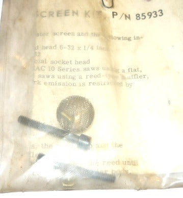 mcculloch 10 series and others screen kit 85933 new (bin 16)
