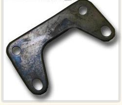 husqvarna 394, 395 chainsaw muffler bracket new replaces part # 503 52 29-02 (box 526)