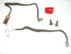 McCulloch MacCat Mac Cat 38cc, MS 1435, Mac 3200 Chainsaw Ignition Off Switch Button MC-68846, Contacts & Wires
