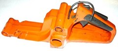 Husqvarna 50 Rancher Chainsaw Fuel Tank Trigger Handle