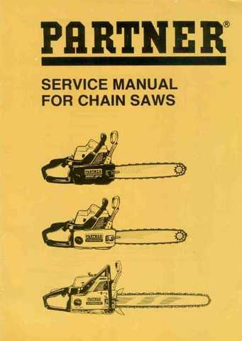 Partner Chainsaw downloadable pdf Service Repair Manual