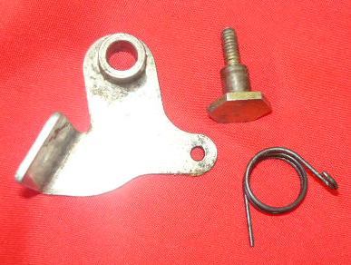 mcculloch sp60 chainsaw oiler lever, pivot and spring