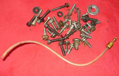 homelite 650 chainsaw lot of misc. hardware - screws, washers