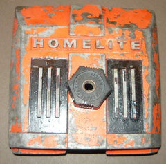 homelite xl-102, xl-101 chainsaw red air filter cover and knob