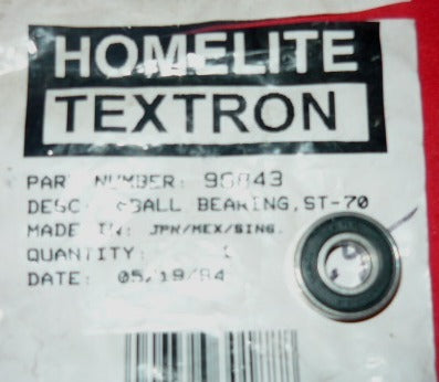 homelite st-70 + trimmer ball bearing pn 98843 new (box 80)