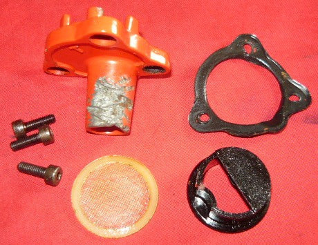 jonsered 49sp to 521ev series and 70e, 66e chainsaw oil strainer and plug kit (49sp bin)