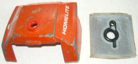 homelite 350, 360 chainsaw air filter and cover set