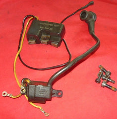 jonsered 625, 630 & husqvarna 61, 266 chainsaw 2 piece black sem ignition coil kit