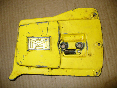 mcculloch mac 250 chainsaw clutch cover with chain tensioner