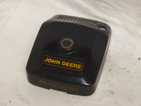 John Deere 65SV chainsaw air filter cover and knob