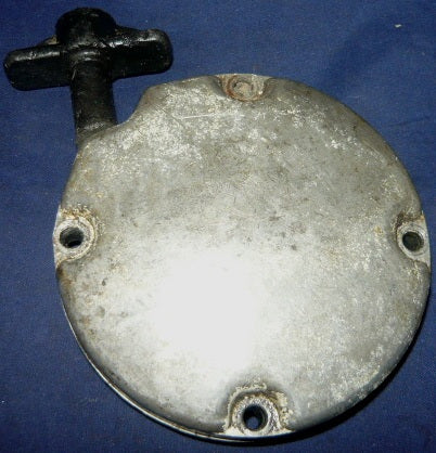 wright blade saw starter cover and pulley assembly