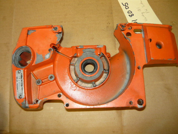 Husqvarna 181 Chainsaw crankcase case half, flywheel side