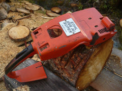 stihl 045 av chainsaw rear trigger handle top cover shroud