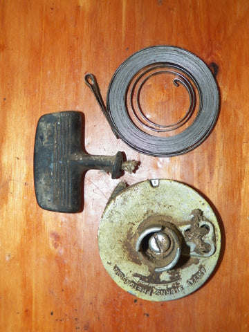 Pioneer 3270 chainsaw starter pulley and spring